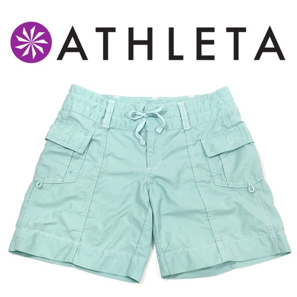 Athleta Pants - Athleta Cargo Roll-Up Shorts